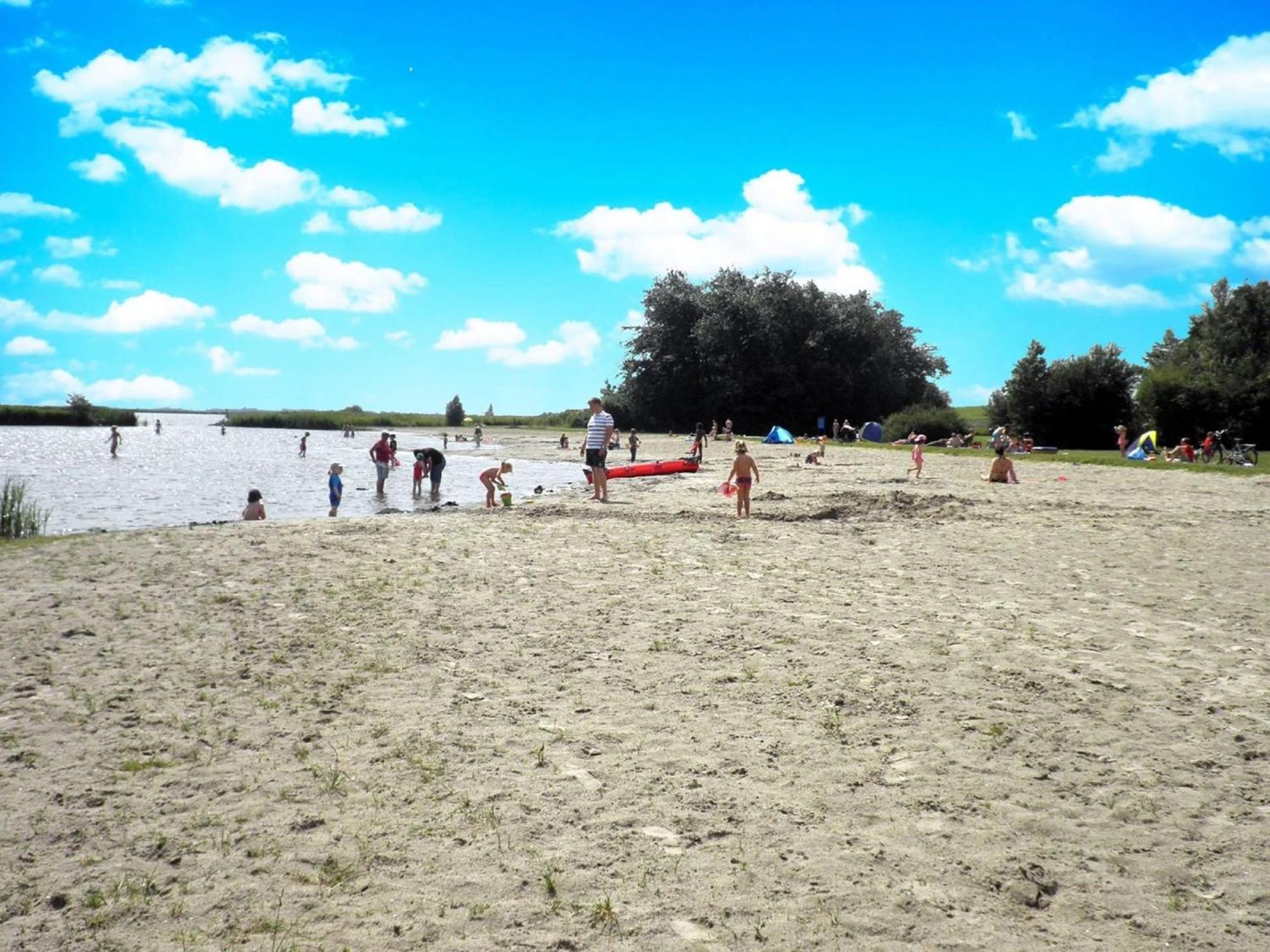 Lakeview 6 Pers Holiday Home Aurora With Fenced Garden, Whirlpool And Sauna Anjum Εξωτερικό φωτογραφία