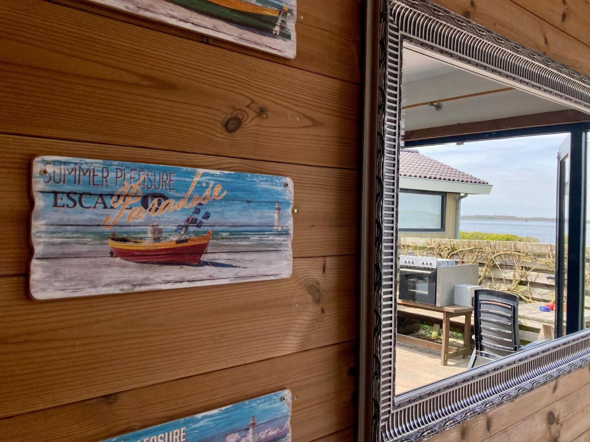 Lakeview 6 Pers Holiday Home Aurora With Fenced Garden, Whirlpool And Sauna Anjum Εξωτερικό φωτογραφία
